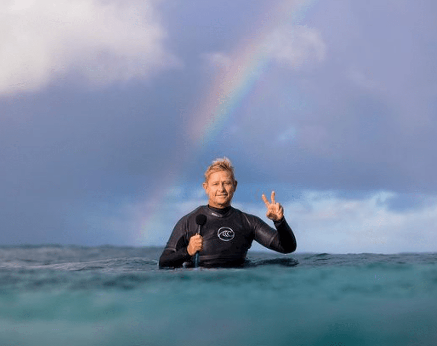 The Man (and the microphone) in the&nbsp;Water